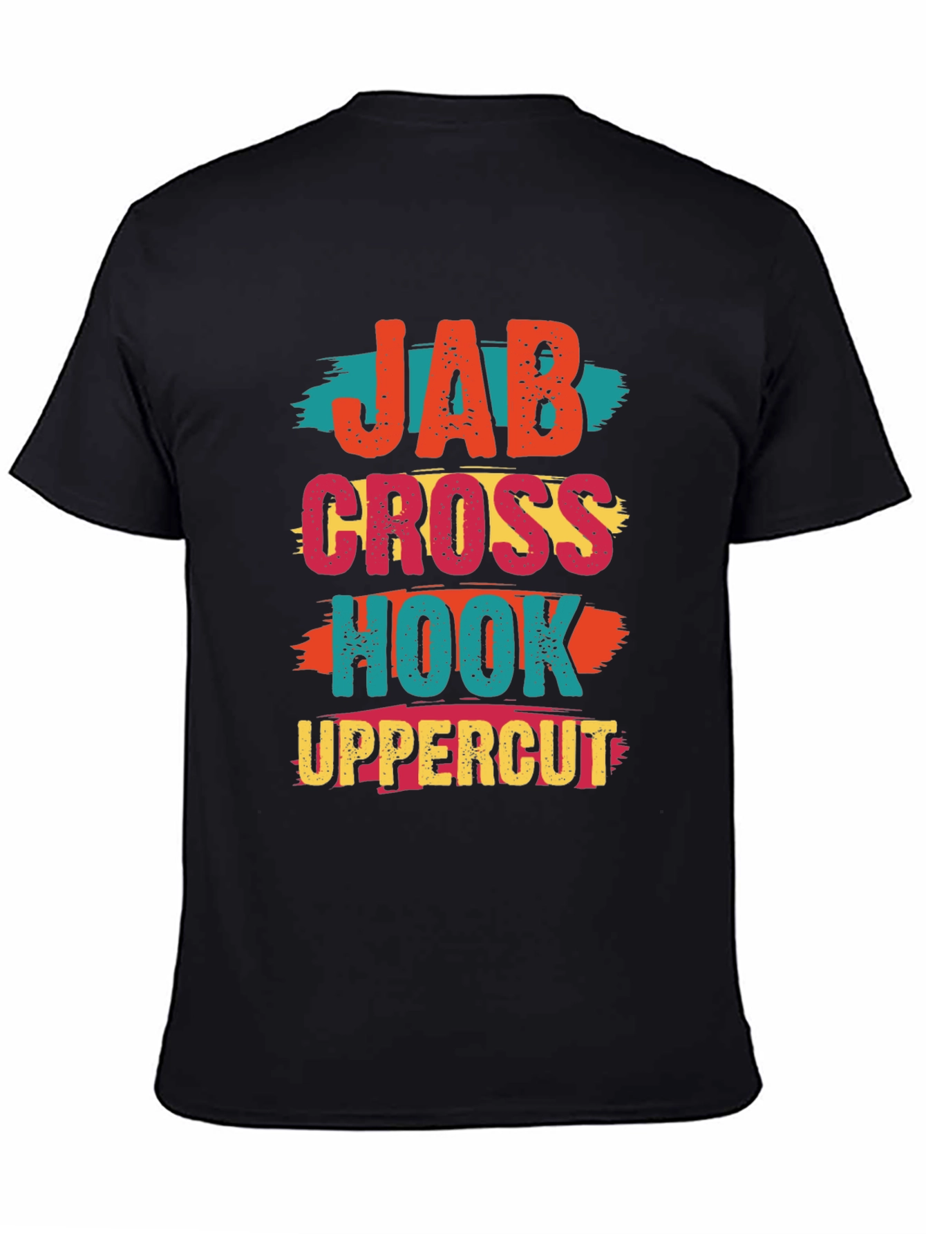 Jab Cross Hook Uppercut Graphic Tee - Boxing T-Shirt