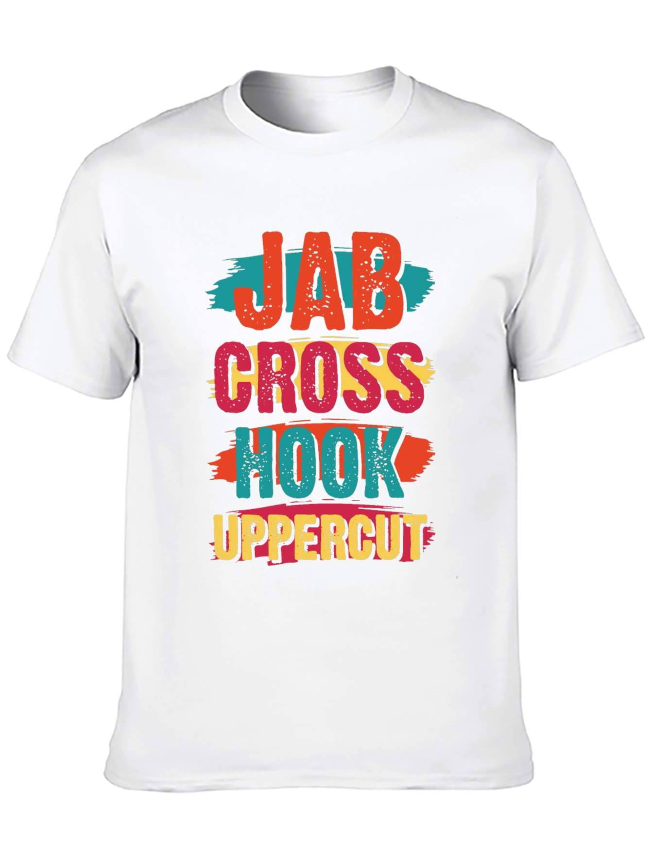 Jab Cross Hook Uppercut Graphic Tee - Boxing T-Shirt