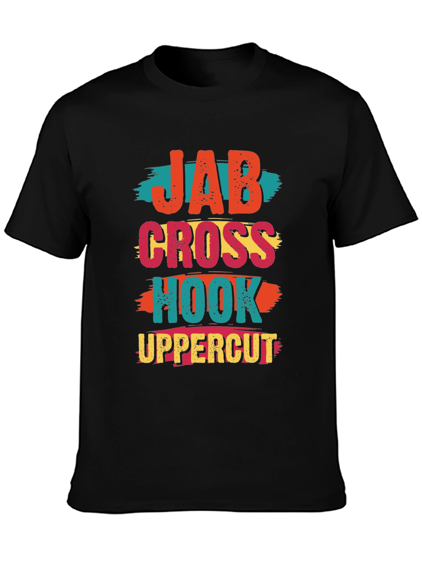 Jab Cross Hook Uppercut Graphic Tee - Boxing T-Shirt