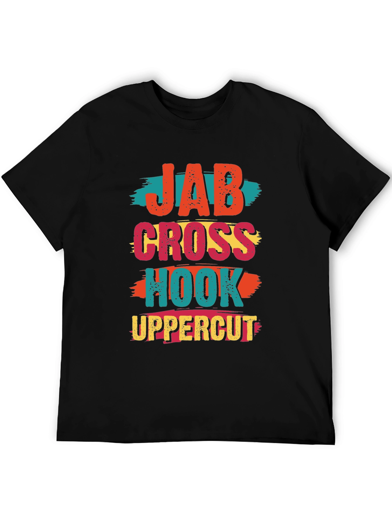 Jab Cross Hook Uppercut Graphic Tee - Boxing T-Shirt