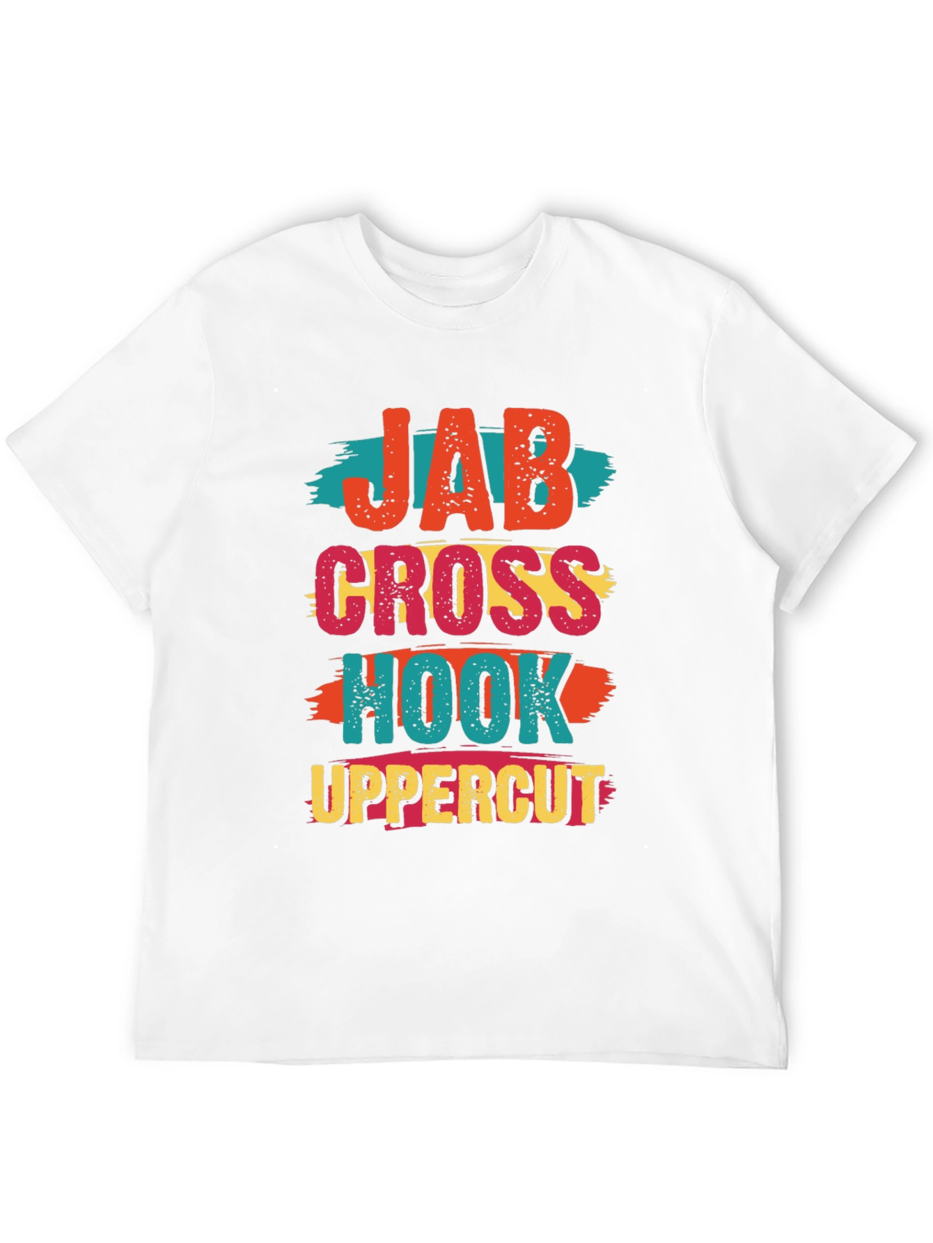 Jab Cross Hook Uppercut Graphic Tee - Boxing T-Shirt