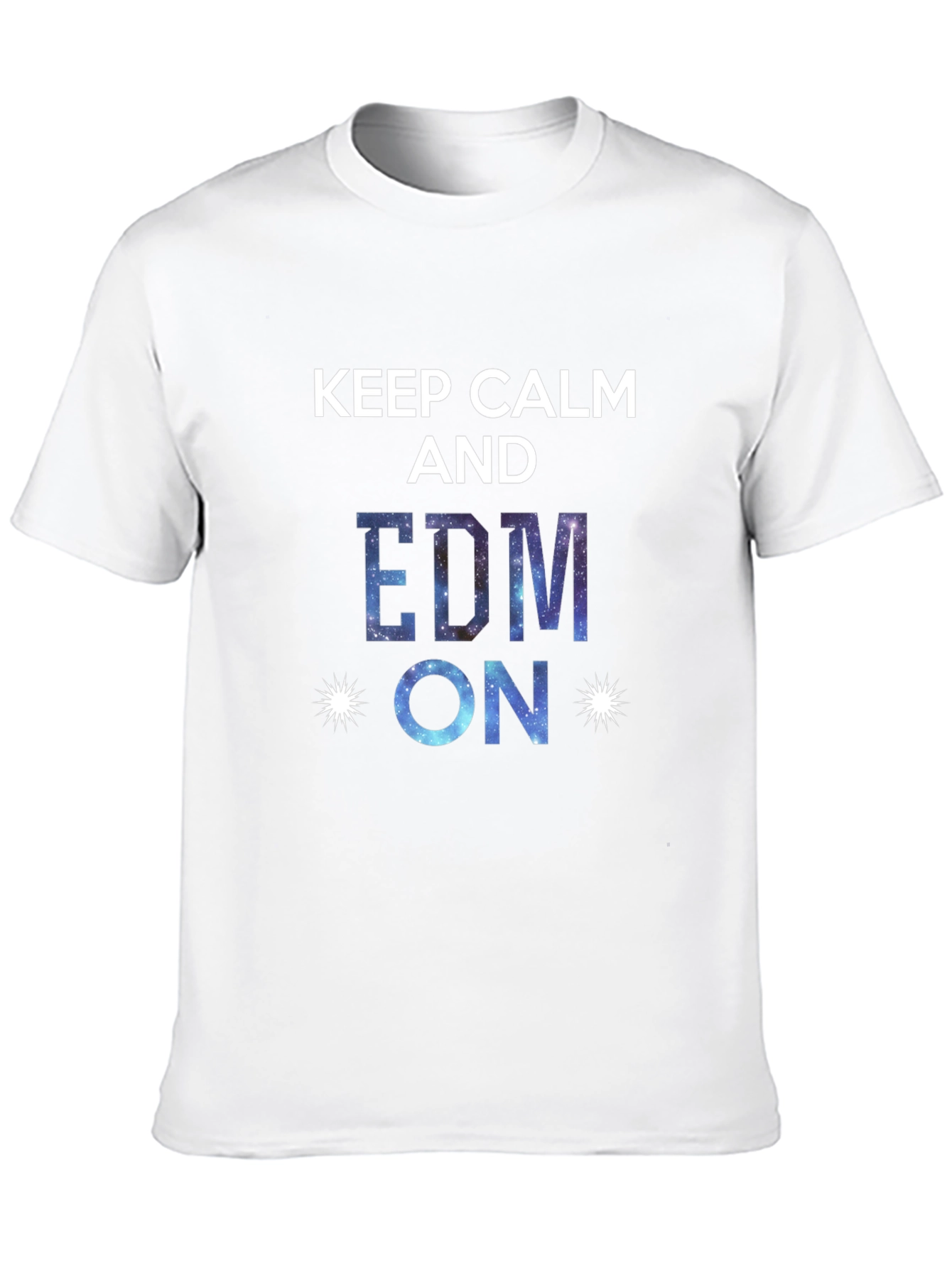 Keep Calm and EDM On Graphic T-Shirt