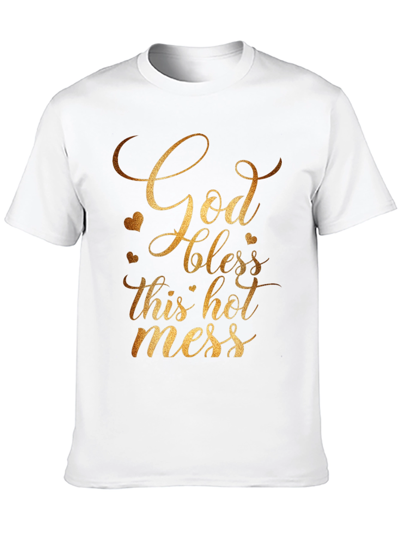 God Bless This Hot Mess T-Shirt - Gildan