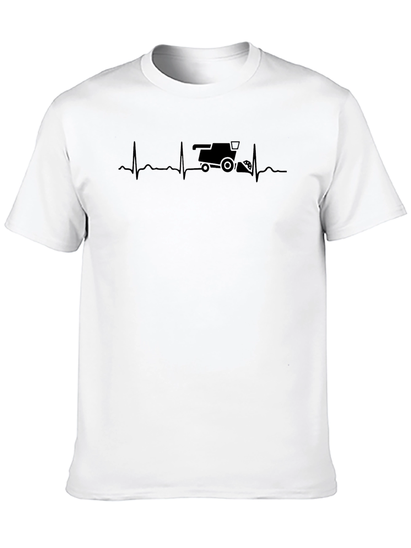 Combine Heartbeat T-Shirt - Farming Life Tee