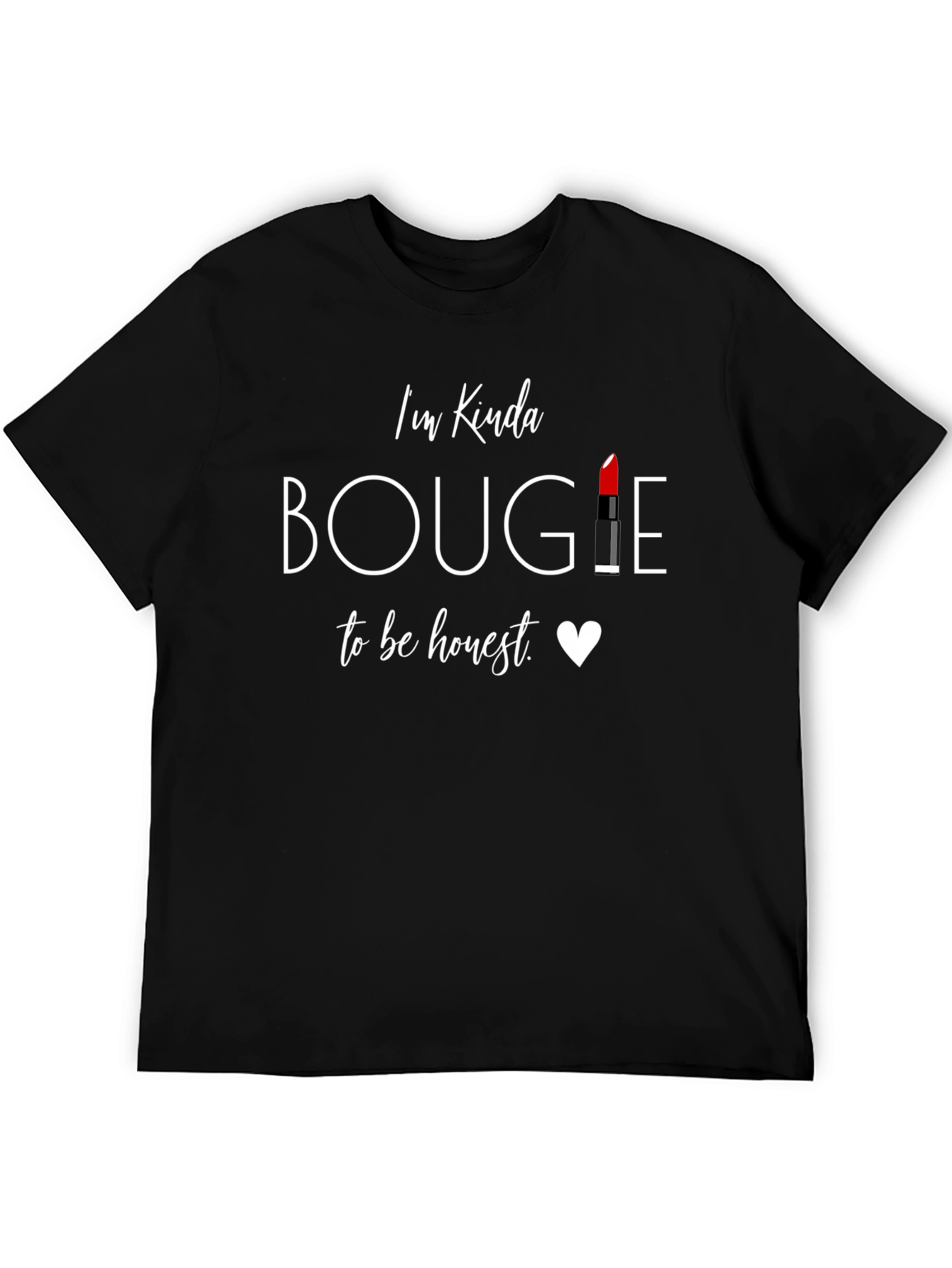 Bougie Lipstick T-Shirt - Trendy Graphic Tee