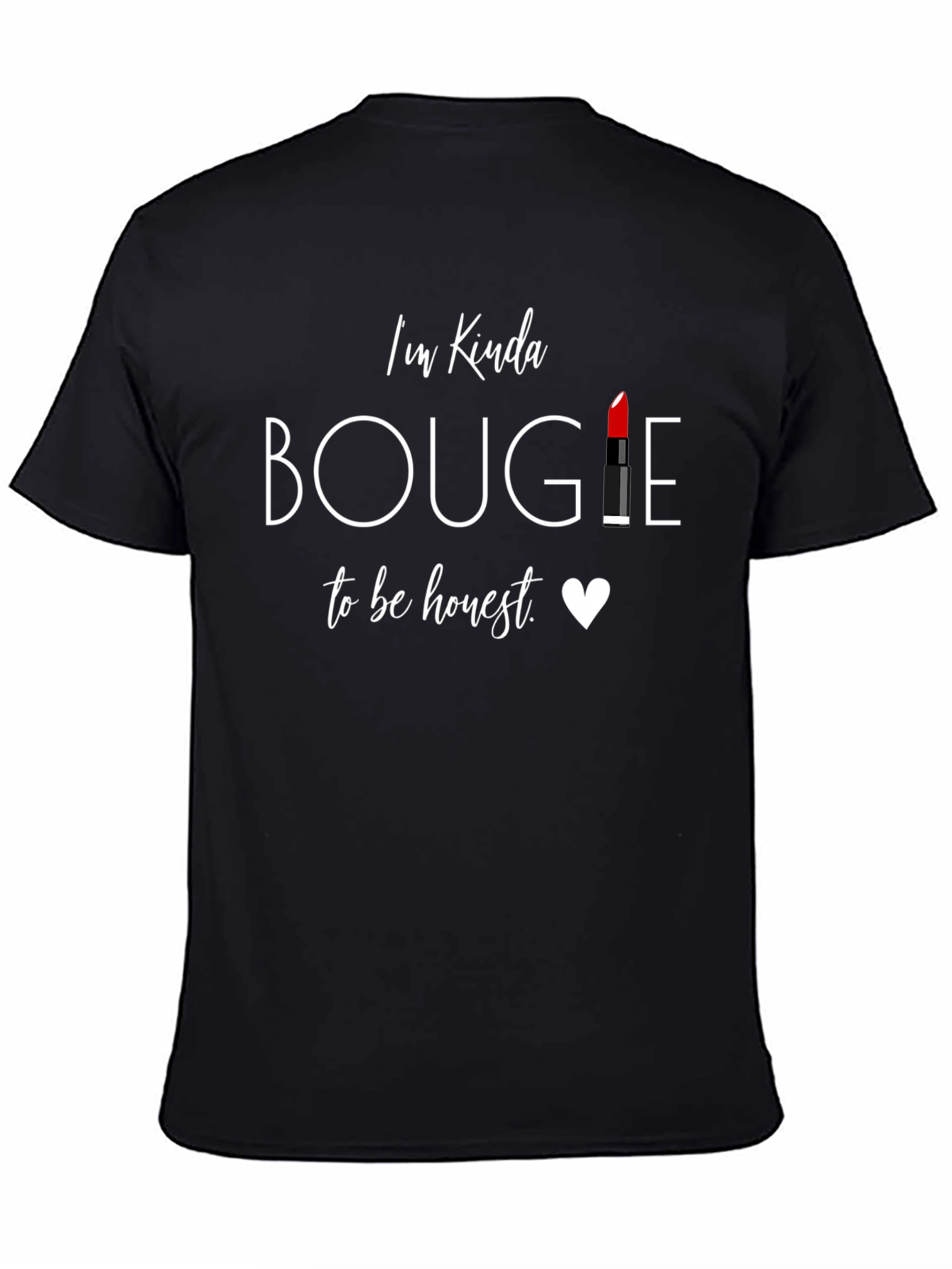 Bougie Lipstick T-Shirt - Trendy Graphic Tee