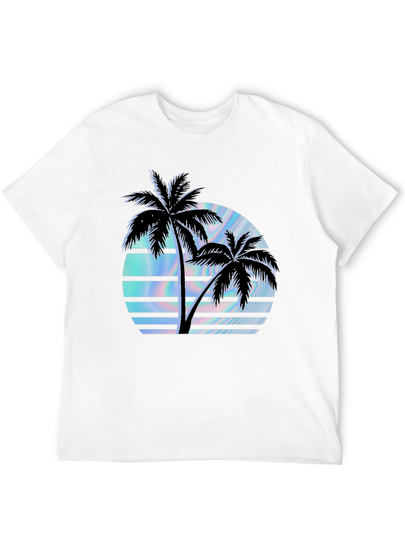 Retro Palm Sunset Graphic Tee