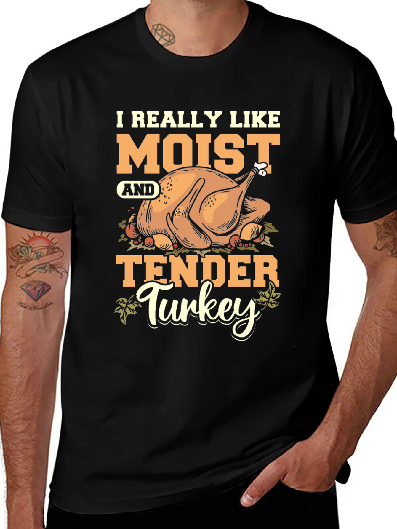 Moist & Tender Turkey Graphic Tee