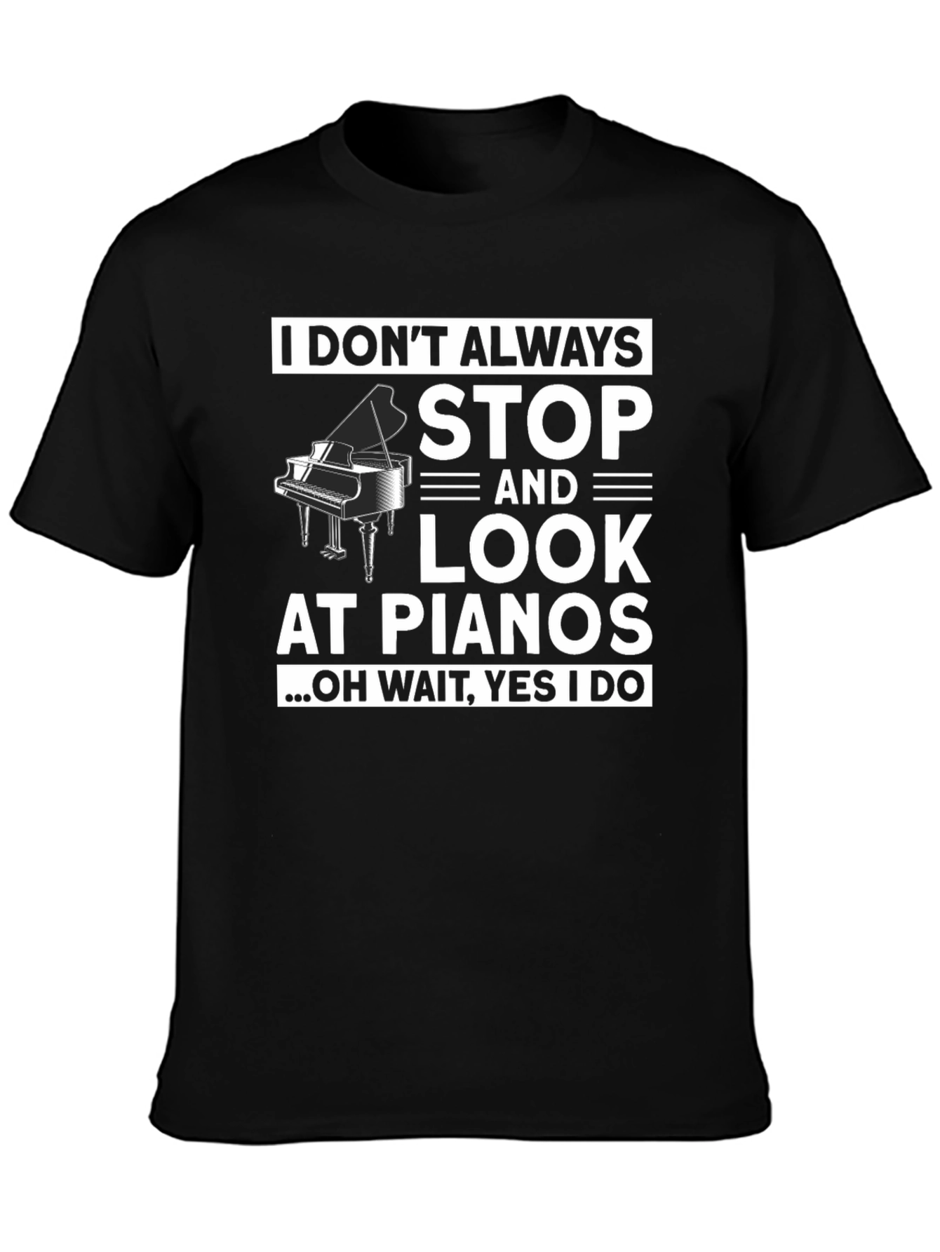 Funny Piano Lover T-Shirt