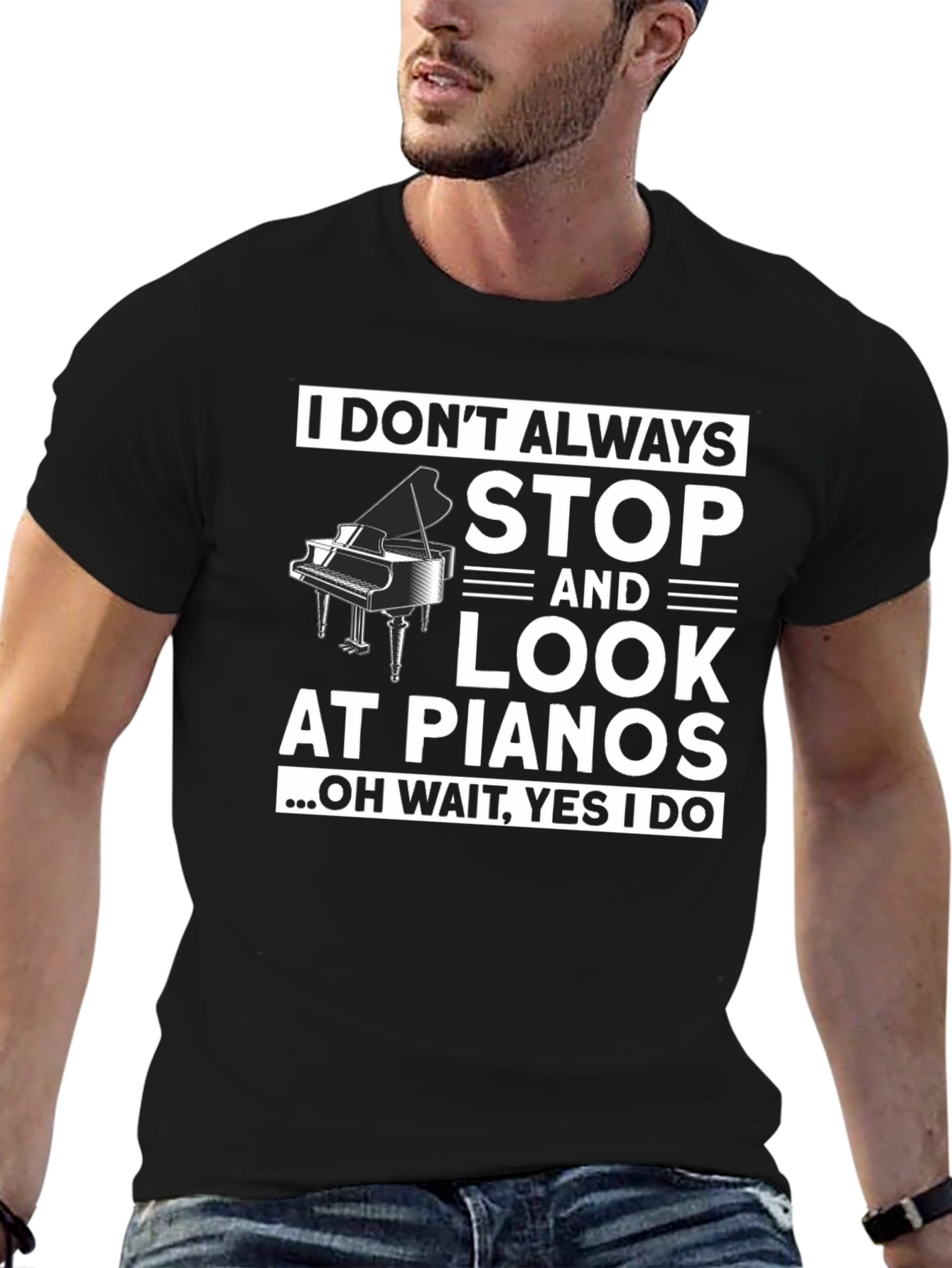 Funny Piano Lover T-Shirt