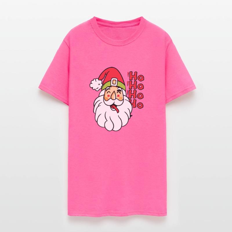 Santa Claus Face Shirt Christmas HO HO HO HO