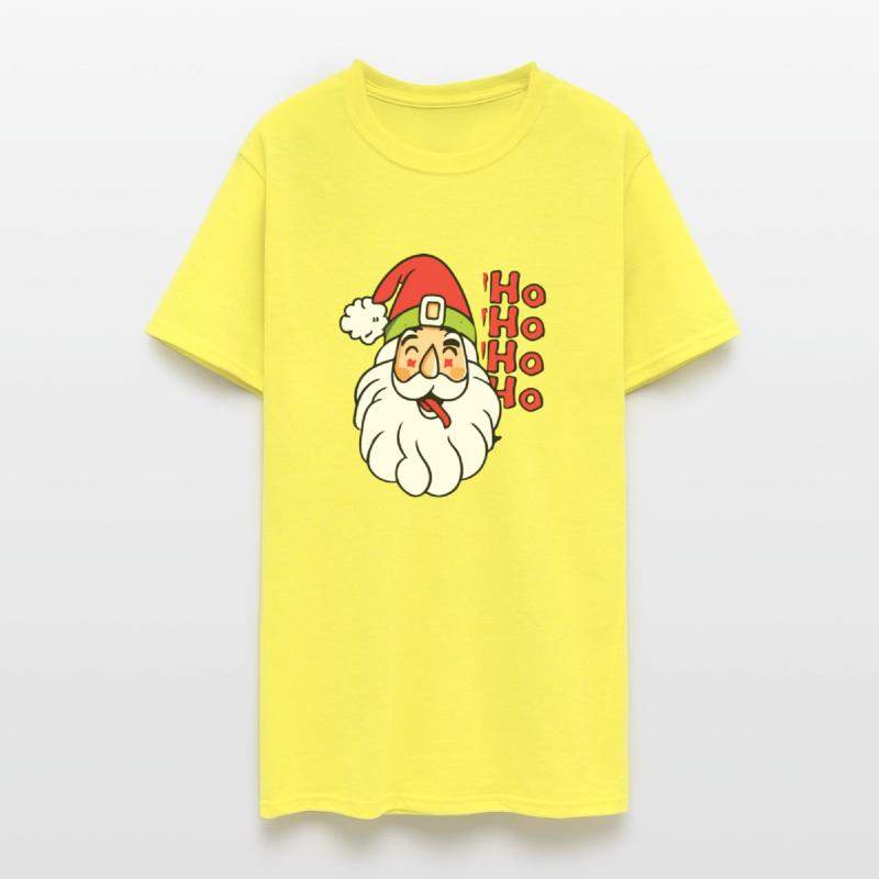 Santa Claus Face Shirt Christmas HO HO HO HO