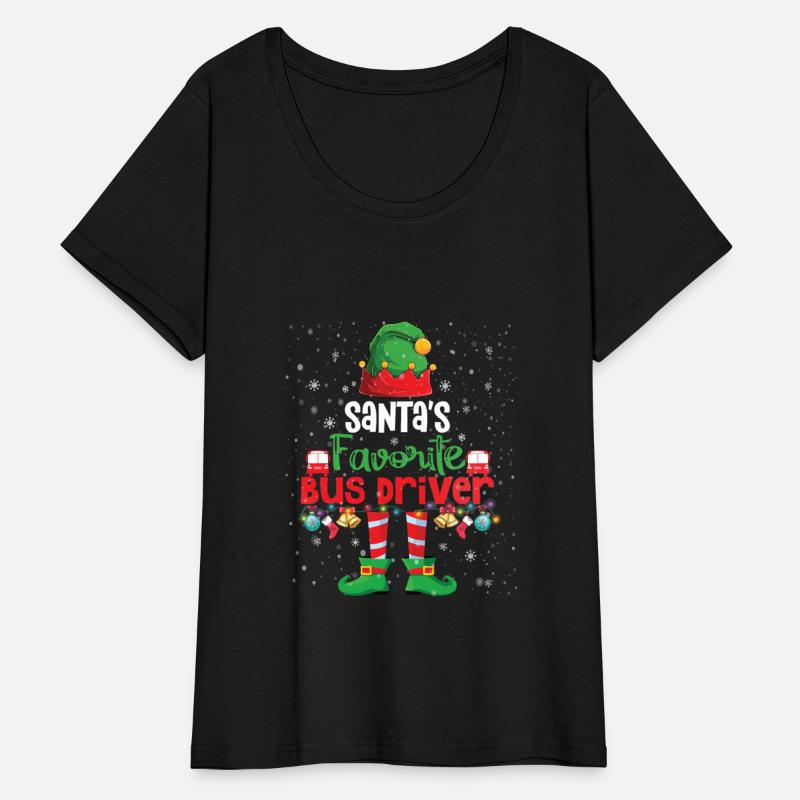 Santa's Favorite Bus Driver Christmas Lights