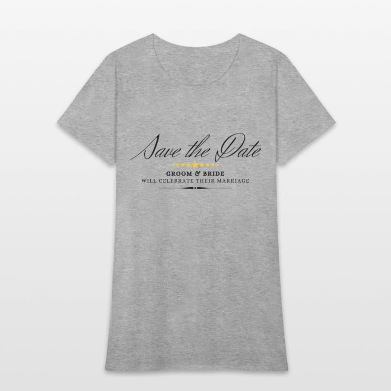 Save The Date Groom and Bride