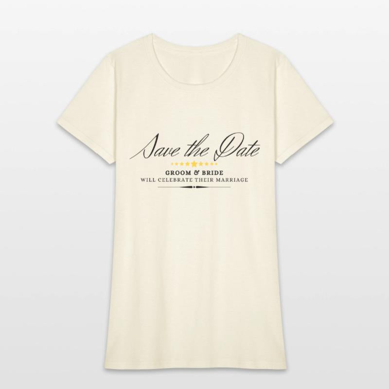 Save The Date Groom and Bride