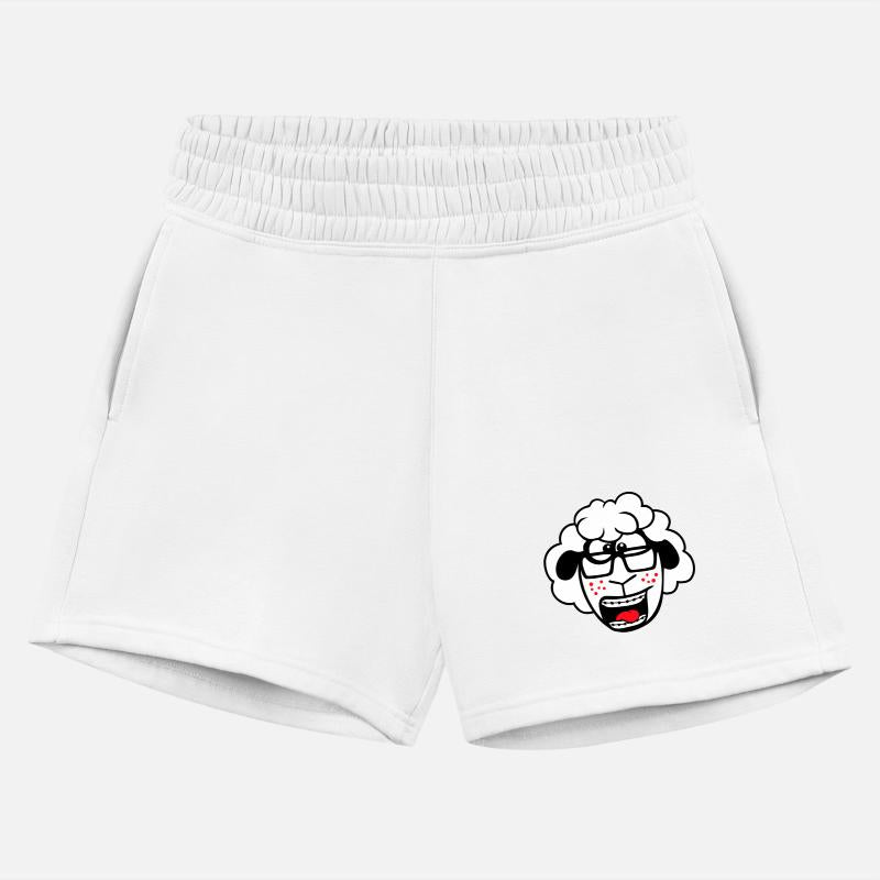 Sheep Nerd Horn-Rimmed Glasses Braces Geek Gamer