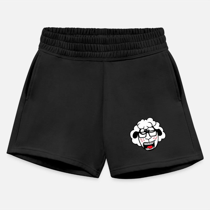 Sheep Nerd Horn-Rimmed Glasses Braces Geek Gamer