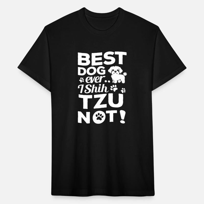 Shih Tzu T Shirt Funny Dog Pet Best Dog Ever