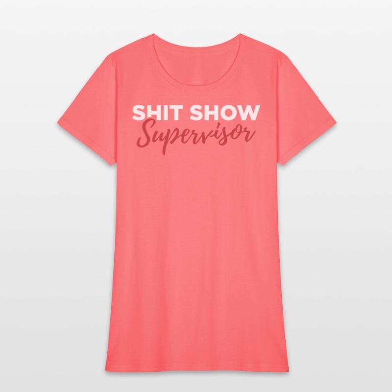 Shit Show Supervisor Crew Tee
