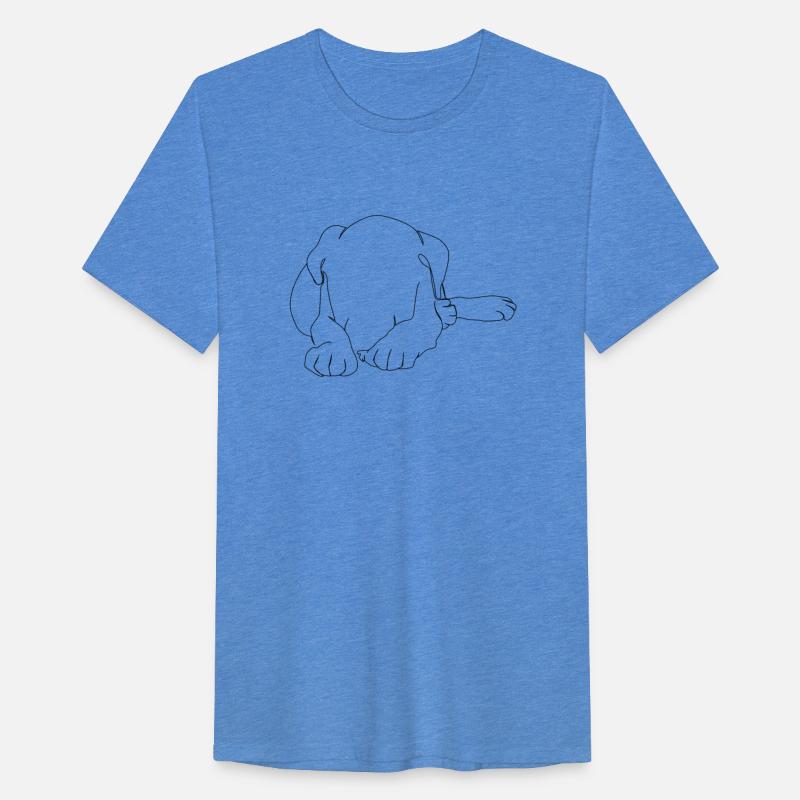 shy dog- minimalist design