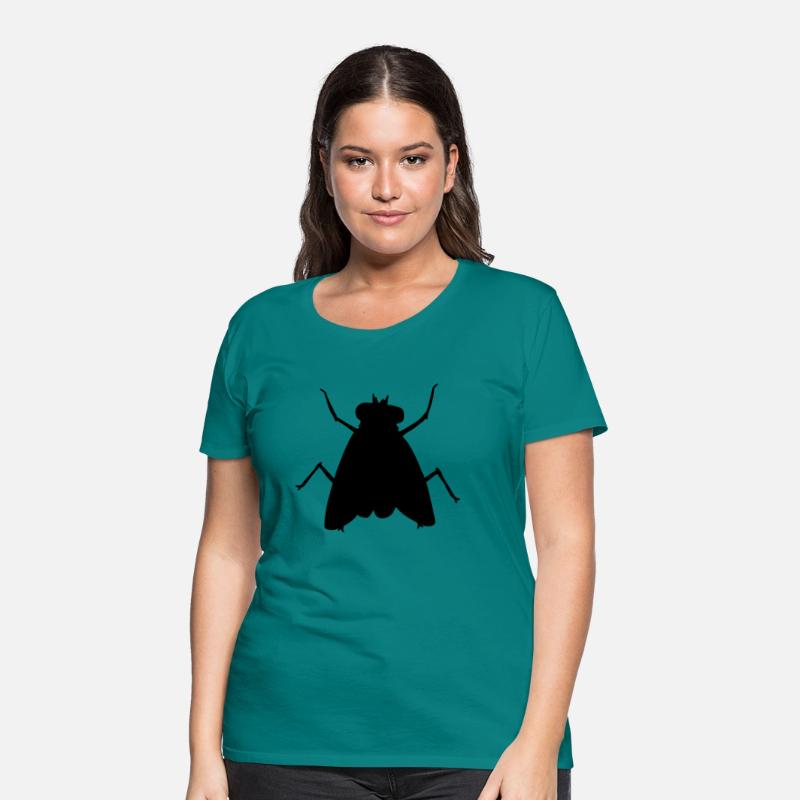 Silhouette Small house fly