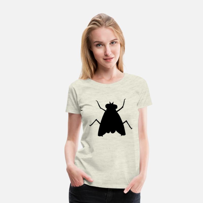 Silhouette Small house fly