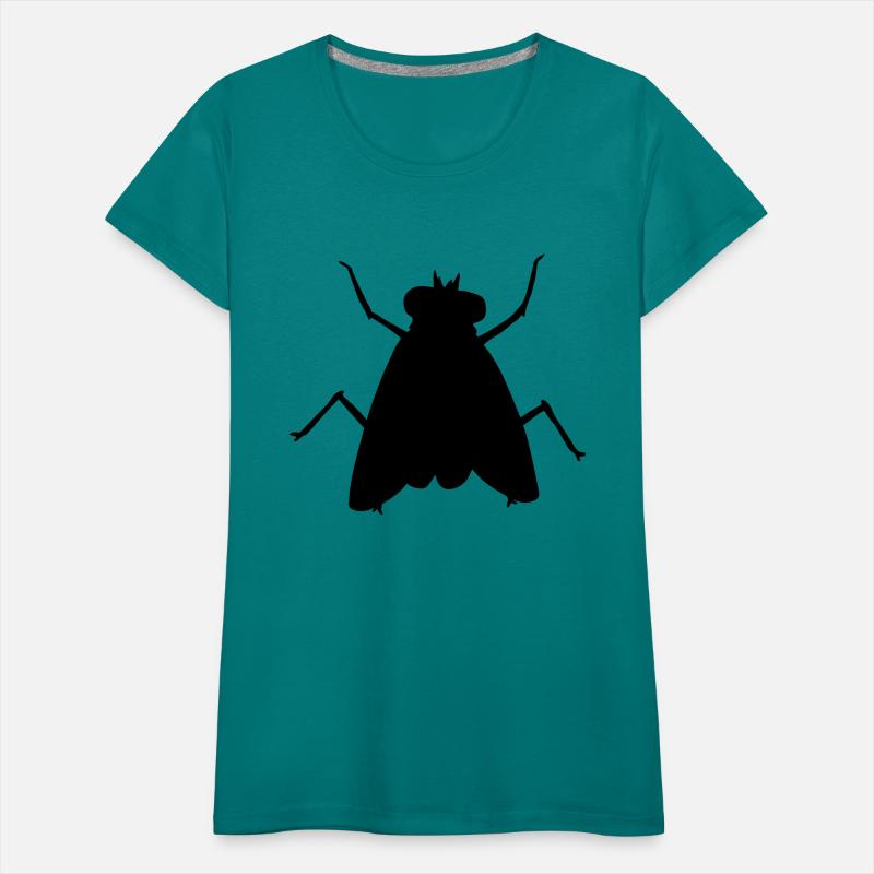 Silhouette Small house fly