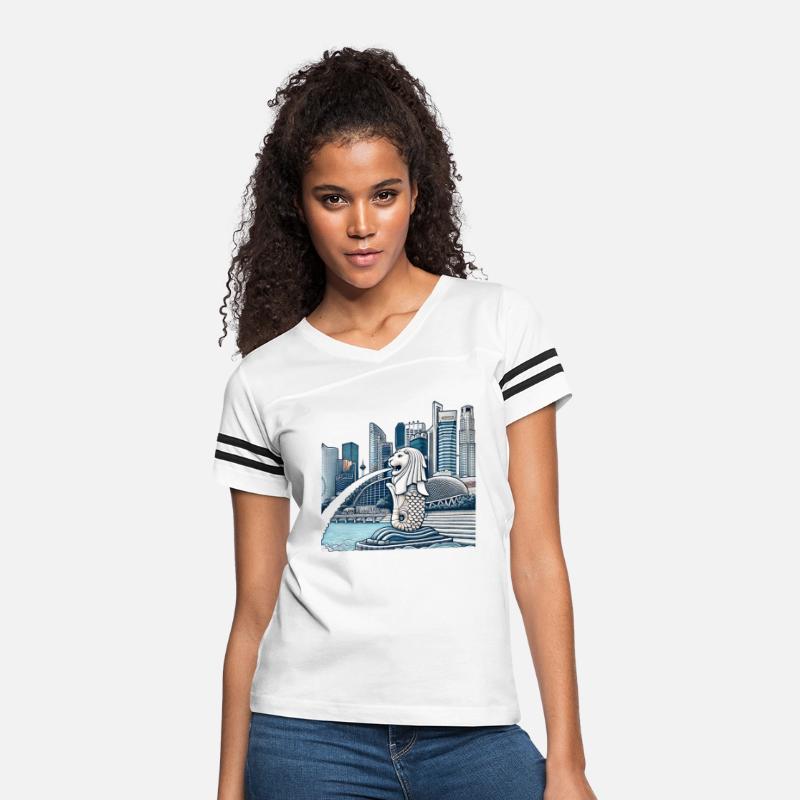 Singapore Skyline Love Singapore Tourist Lion City