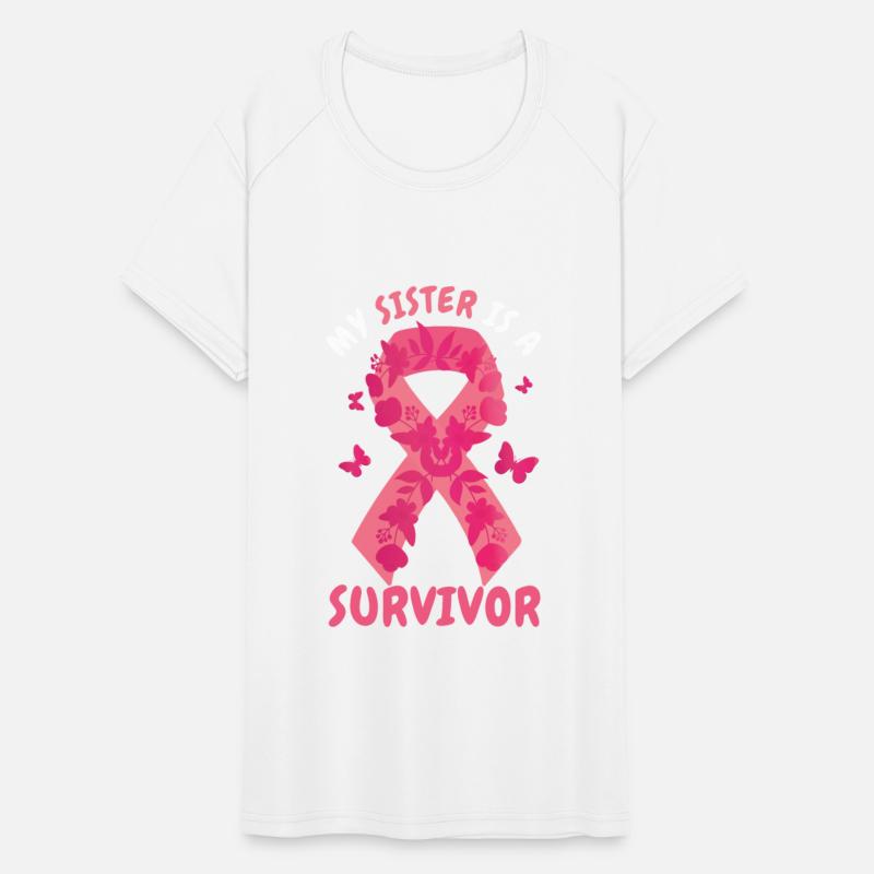 Sister Is A Survivor Pink October Breast Cancer