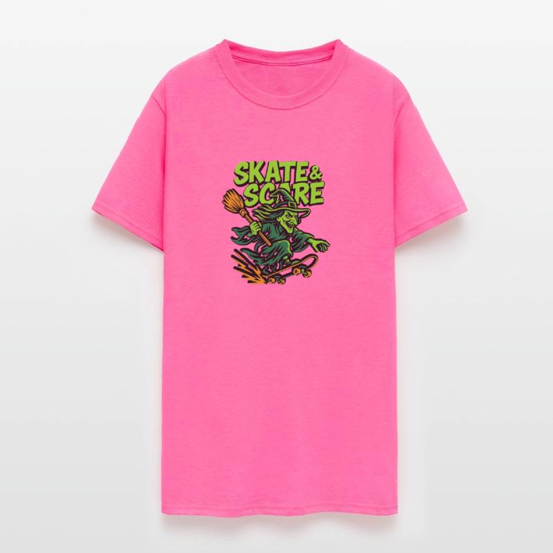 Skate & Scare – Spooky Skateboarding Witch