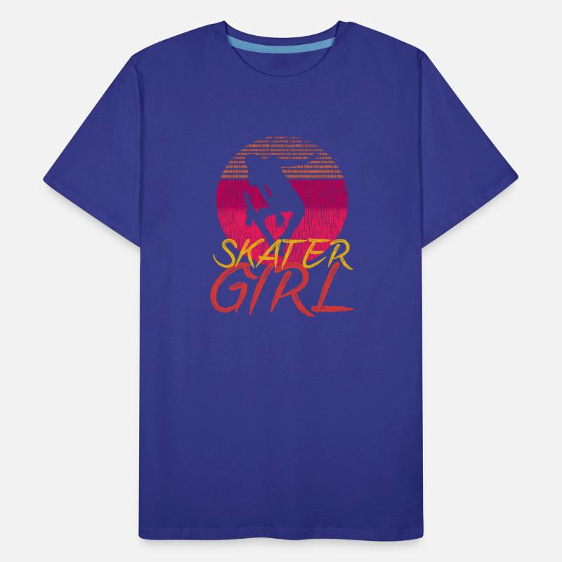 Skater Girl Retro Shirt for Girls