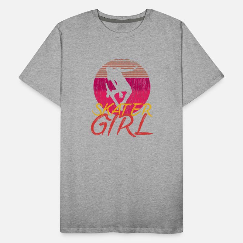 Skater Girl Retro Shirt for Girls