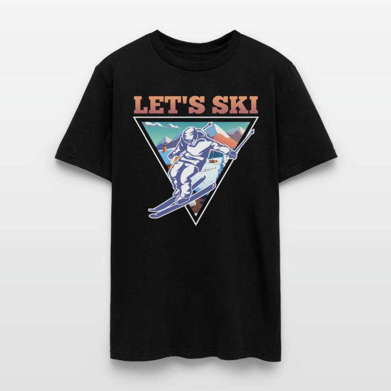 Skier Let's Ski Ski Spinger Ski Vacation