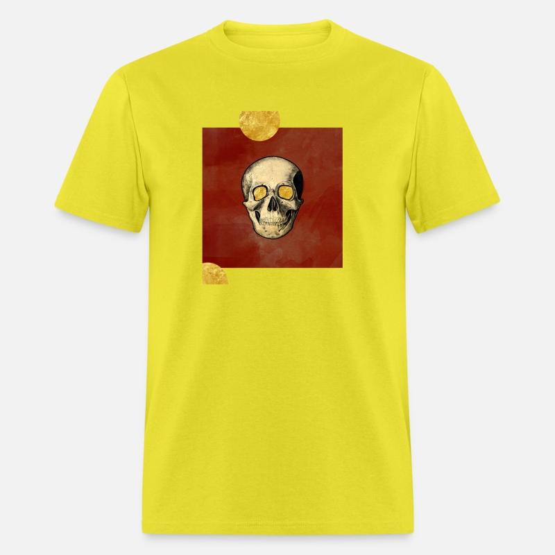 Skull in gold