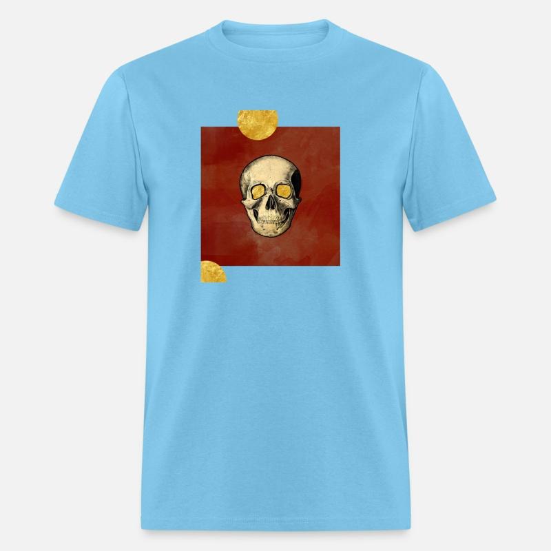 Skull in gold