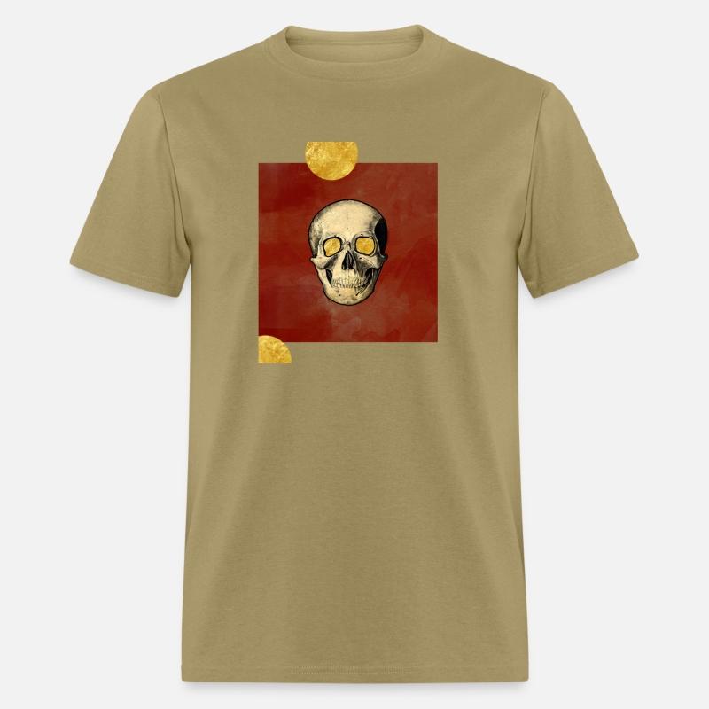 Skull in gold