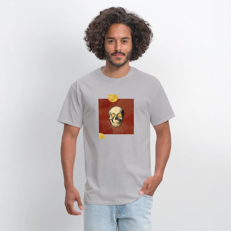 Skull in gold