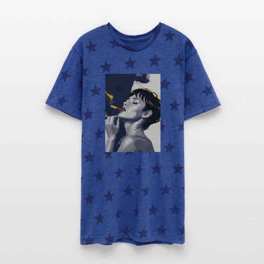 Smoking Woman Art - Bold Contemporary Illustration