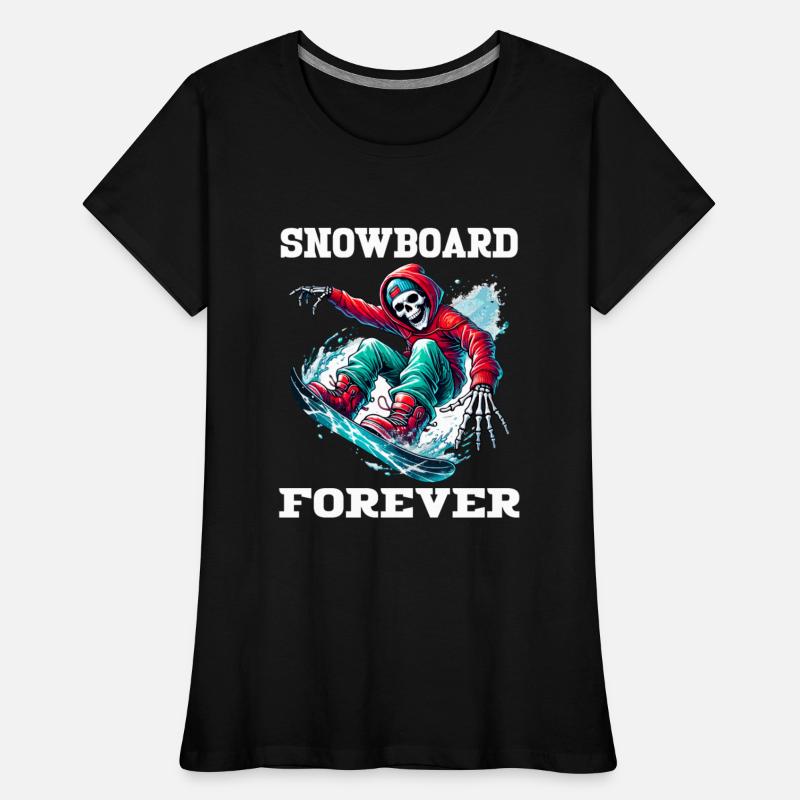 Snowboard Forever Skeleton Snowboarder Skeleton
