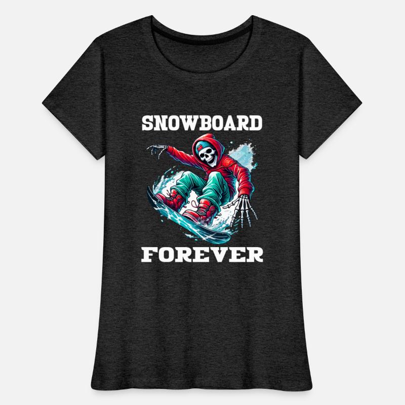 Snowboard Forever Skeleton Snowboarder Skeleton