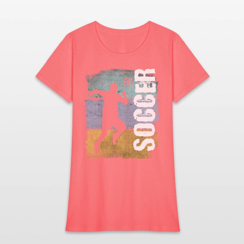 Soccer Vintage Retro Soccer Player