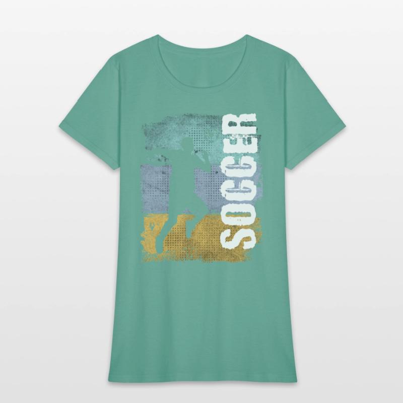 Soccer Vintage Retro Soccer Player