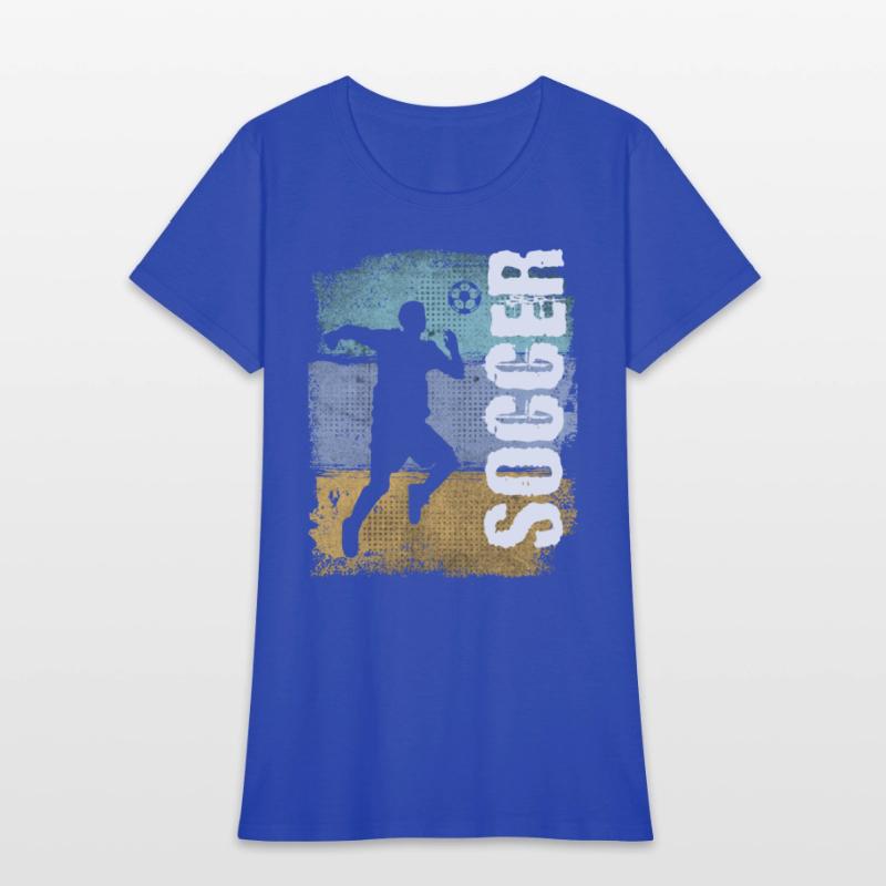 Soccer Vintage Retro Soccer Player