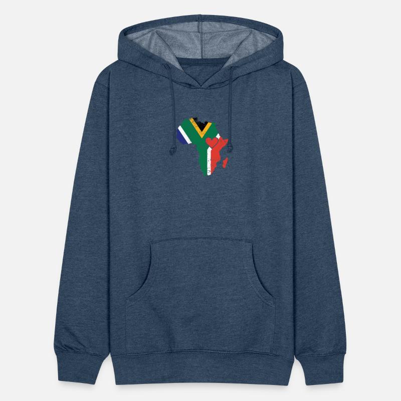 South Africa Flag Continent Africa Map