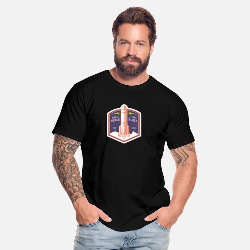 Space Place Rocket - Space Travel T-Shirt, Unisex