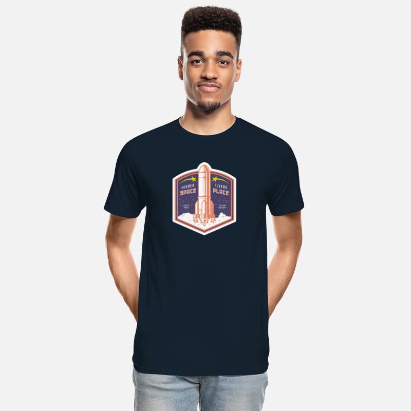 Space Place Rocket - Space Travel T-Shirt, Unisex
