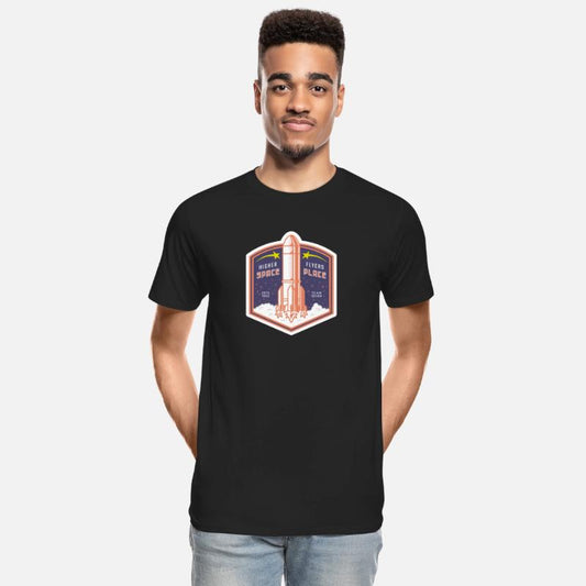 Space Place Rocket - Space Travel T-Shirt, Unisex