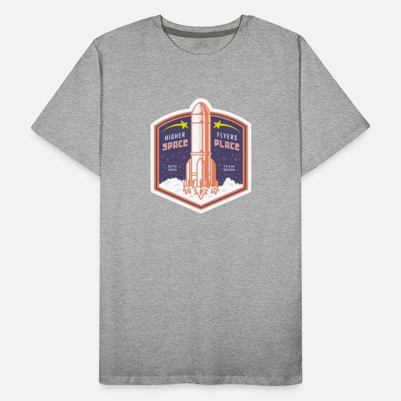 Space Place Rocket - Space Travel T-Shirt, Unisex