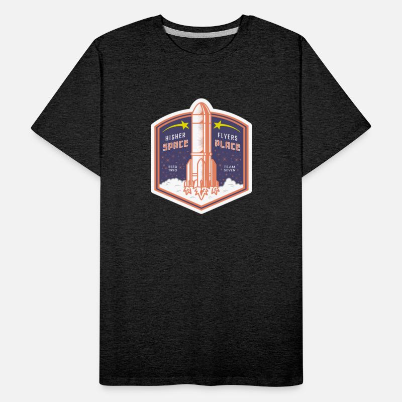 Space Place Rocket - Space Travel T-Shirt, Unisex