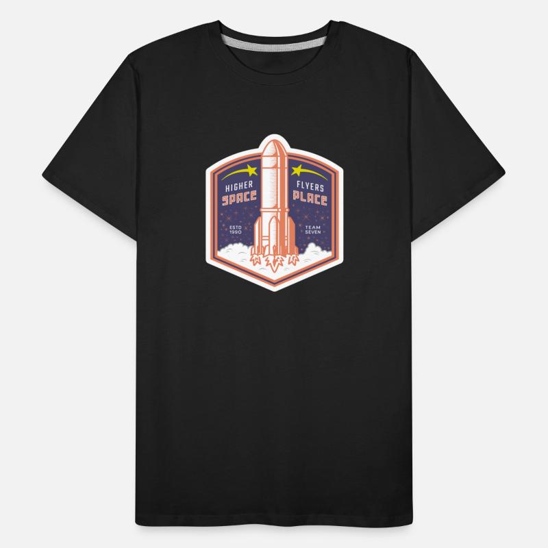 Space Place Rocket - Space Travel T-Shirt, Unisex